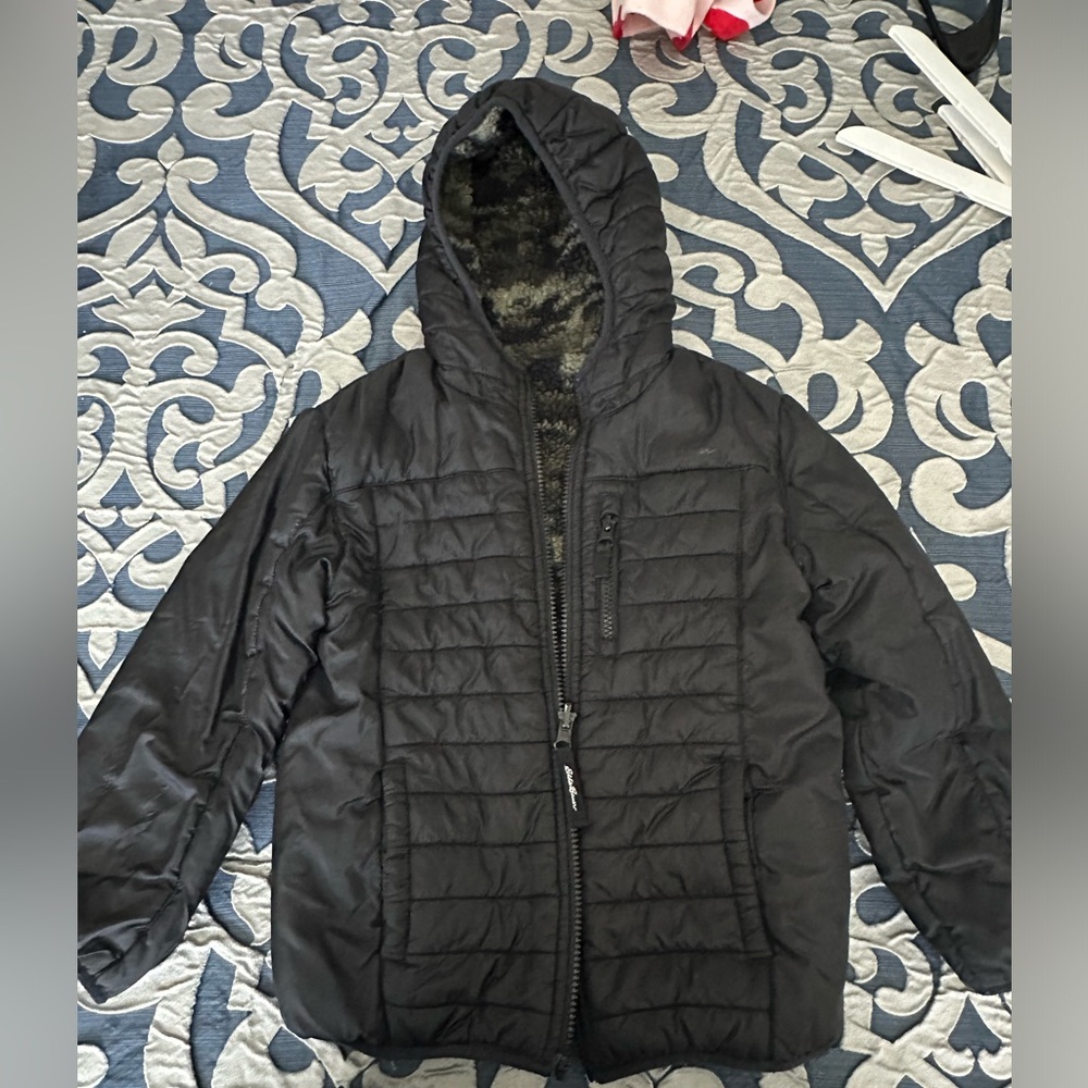 Boys Eddie Bauer reversible jacket